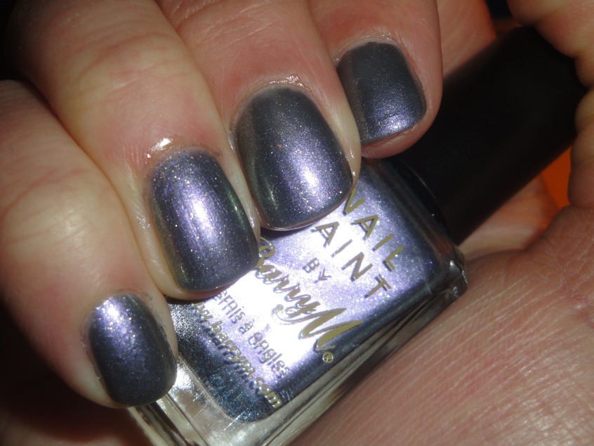 Barry M Silvery Lilac Grey Purple Pink Green Silver Blue Multichrome Duochrome OPI Not like the movies comparison unicorn nail polish microglitter UK spring summer 2012 lilac lavender
