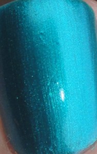 Barry M Teal Nail Paint polish aqua blue Sea green shimmer duochrome liquid metal peacock bright toenail gems jewels spring summer release 2012