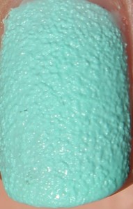 Barry M Ridley Road Textured Nail Paint mint green concrete leather nails inc effect liquid sand opi texture spring collection release 2013 review swatch swatches mint ice cream UK polish blog close up macro