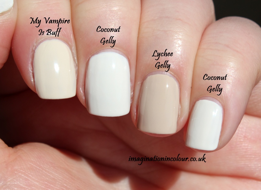 Barry M Coconut Gelly Comparison